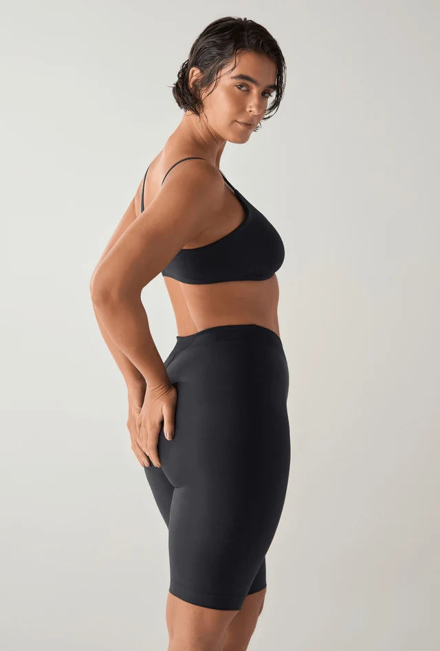 Top e shorts biker Dark Coffee