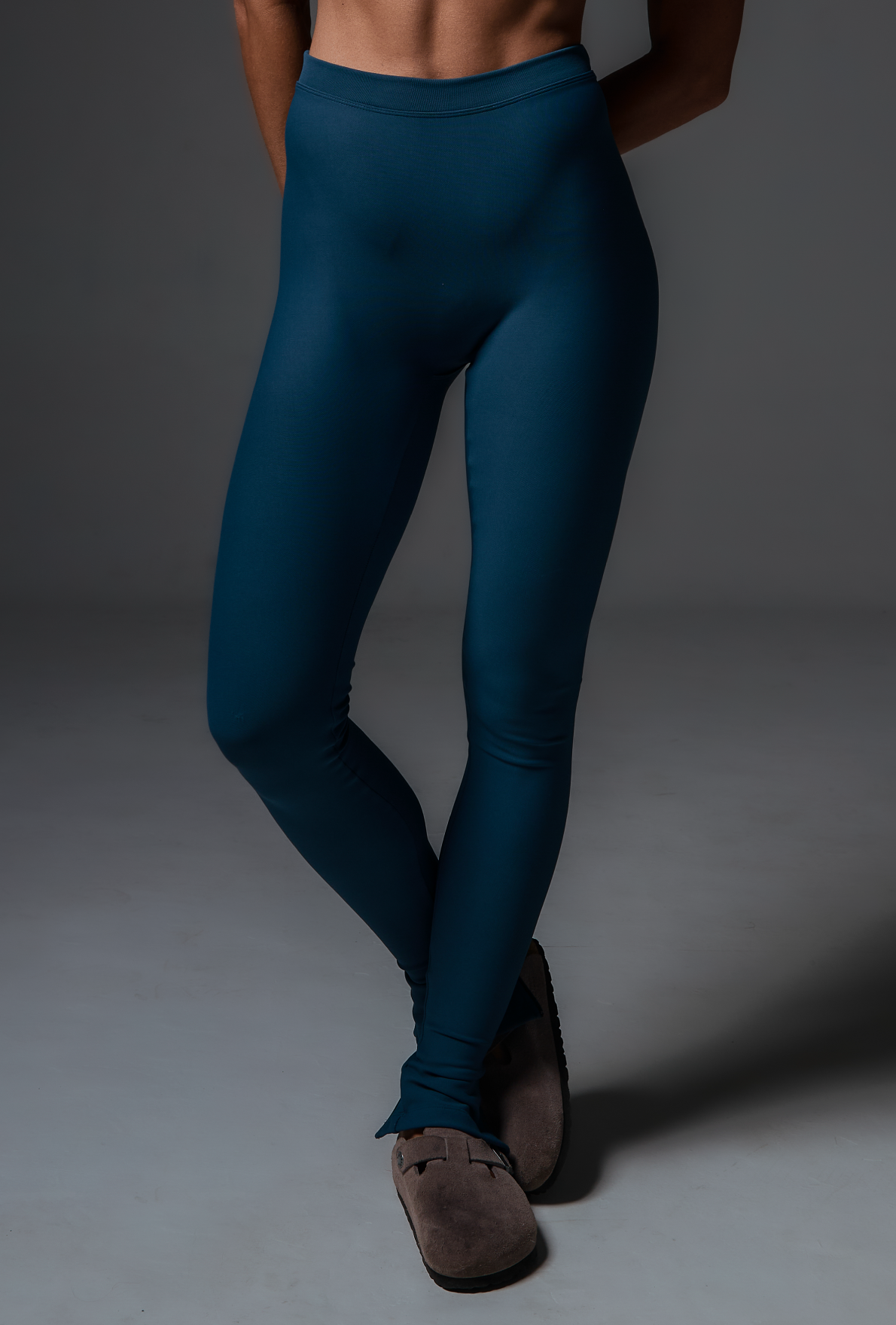 Legging Slide Pump Blue Jeans