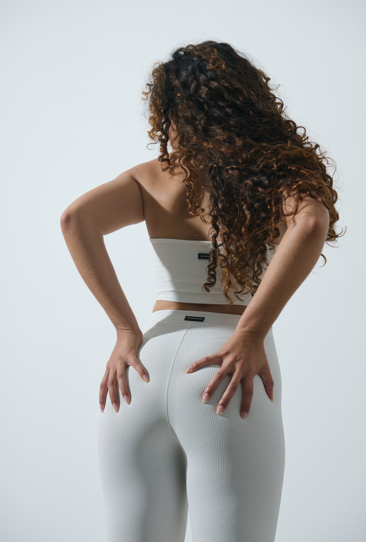 Legging Ribb Leite de Coco