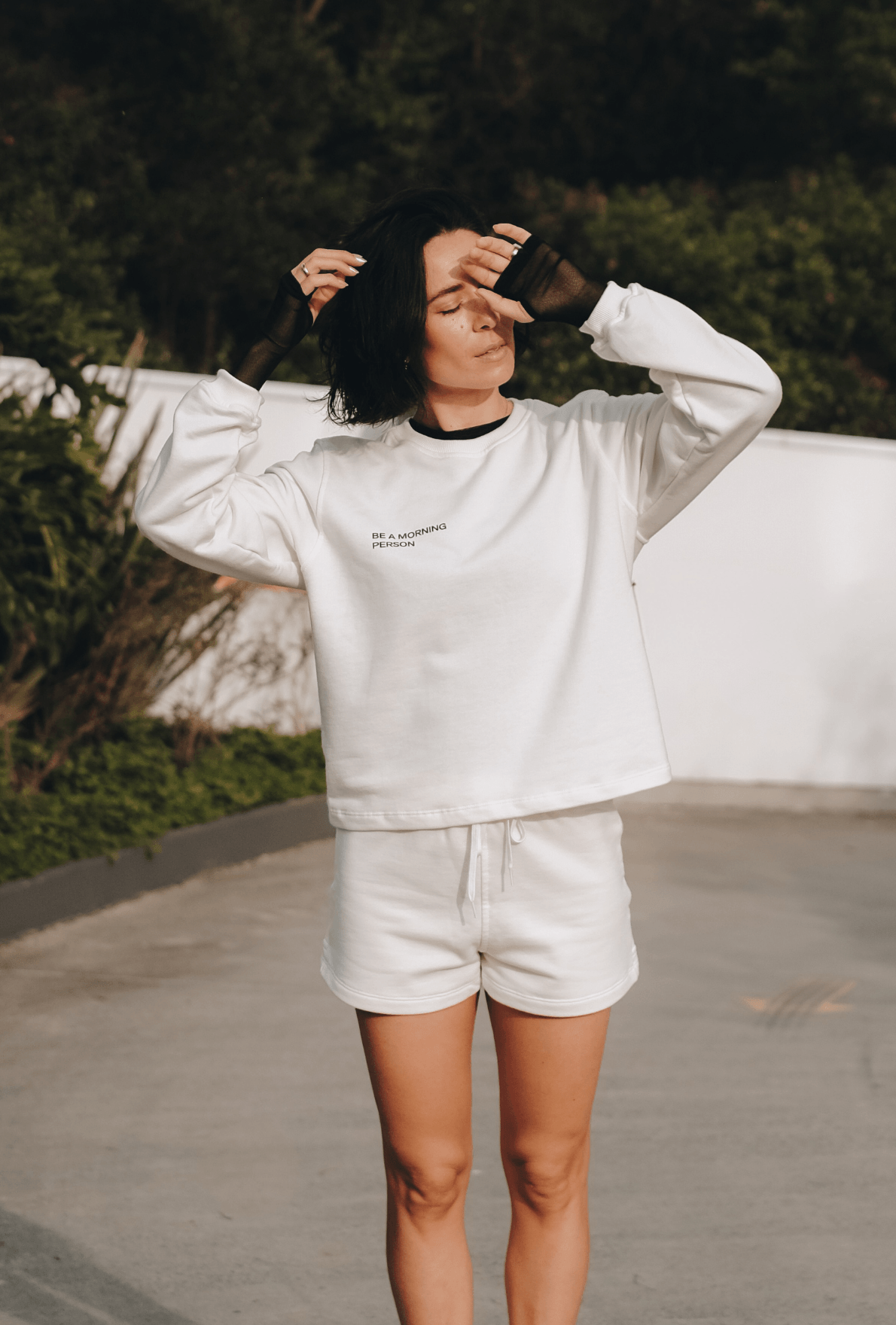 Shorts Moletom Vanilla