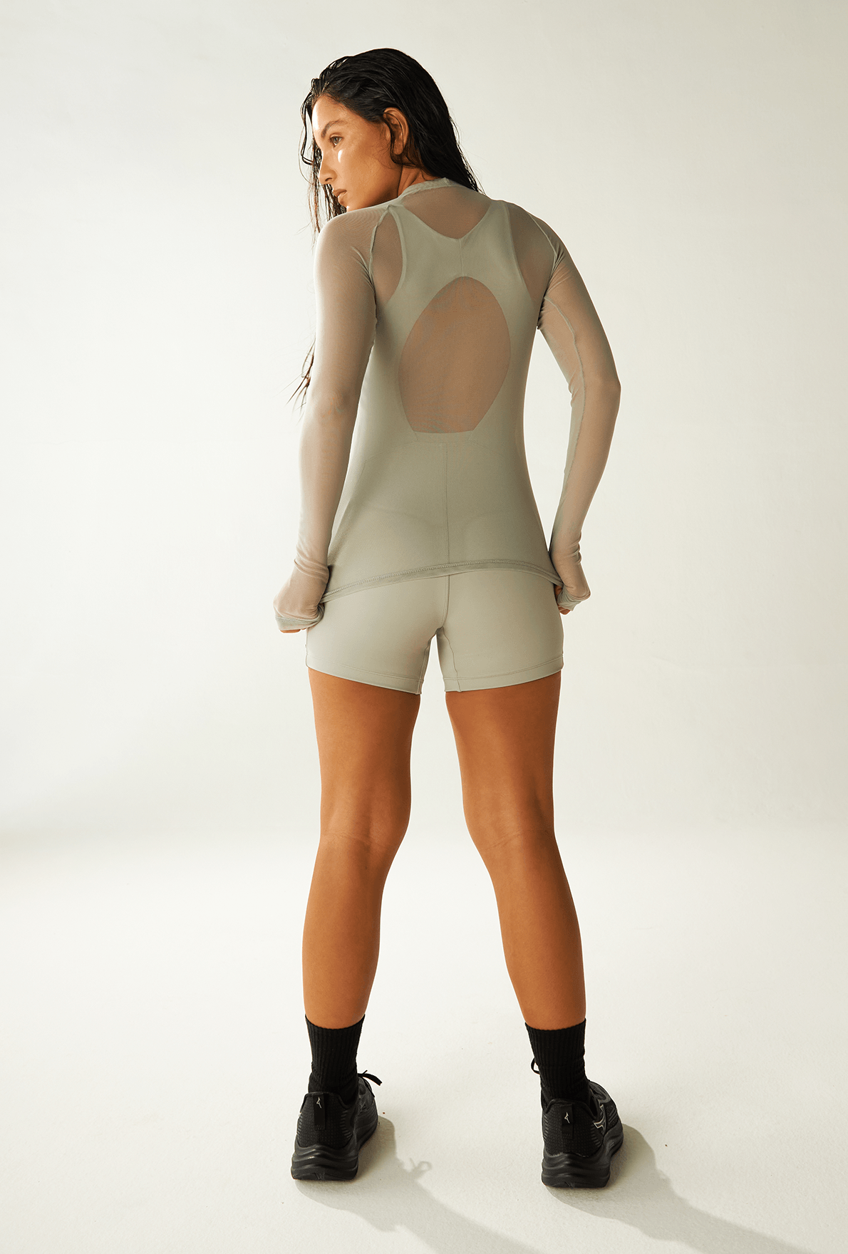 Rash Guard Mesh Snowy