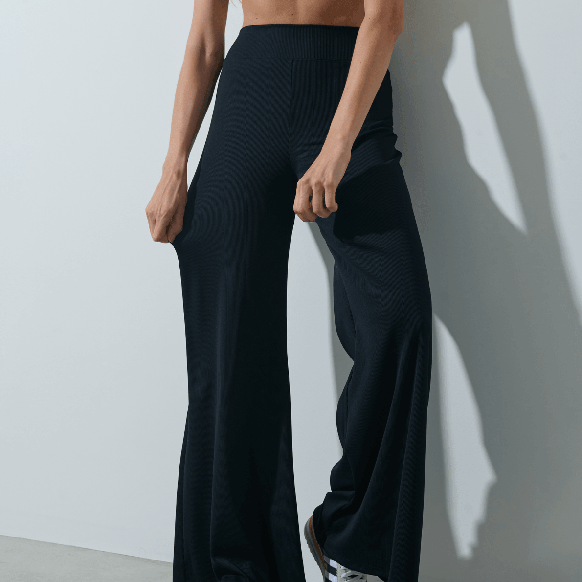 Wide Ribb Black Velvet