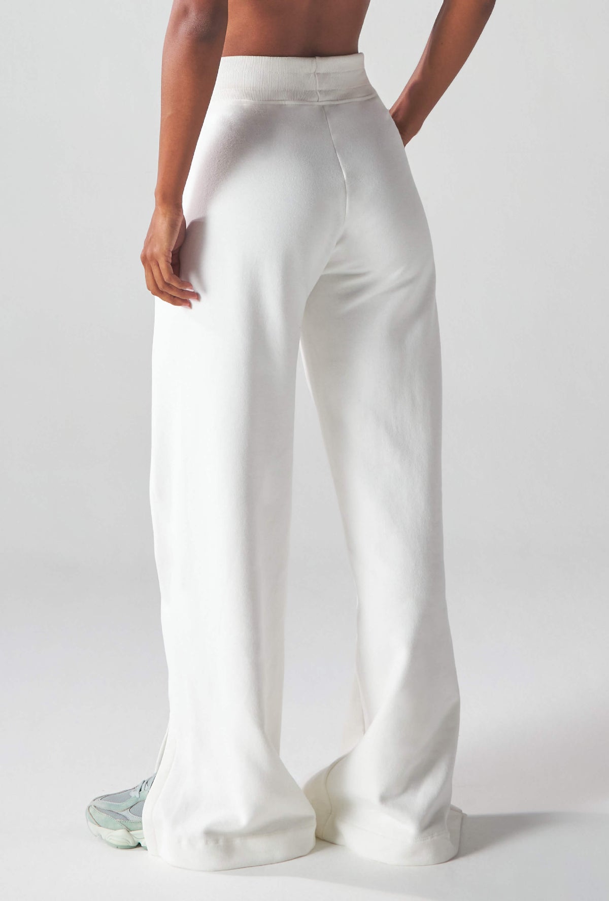 Calça Moletom Wide Vanilla