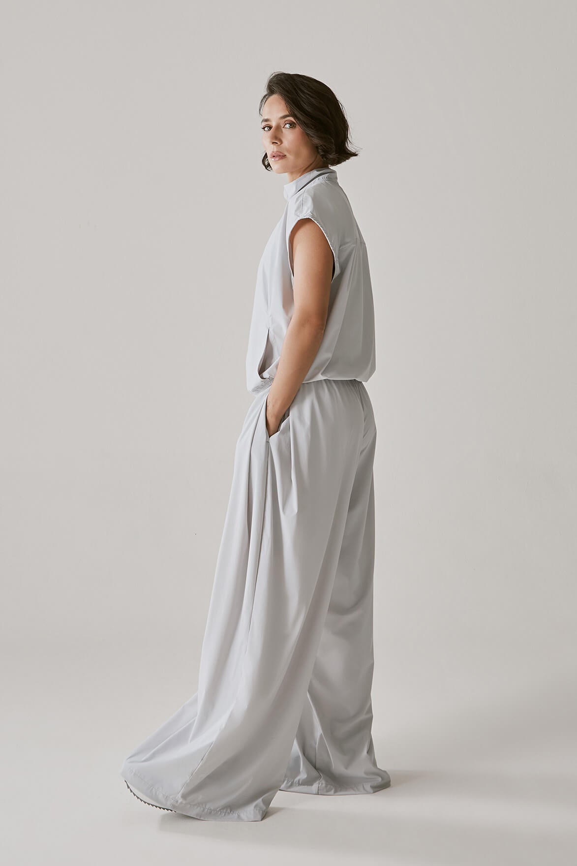 Flowy Vest Snowy