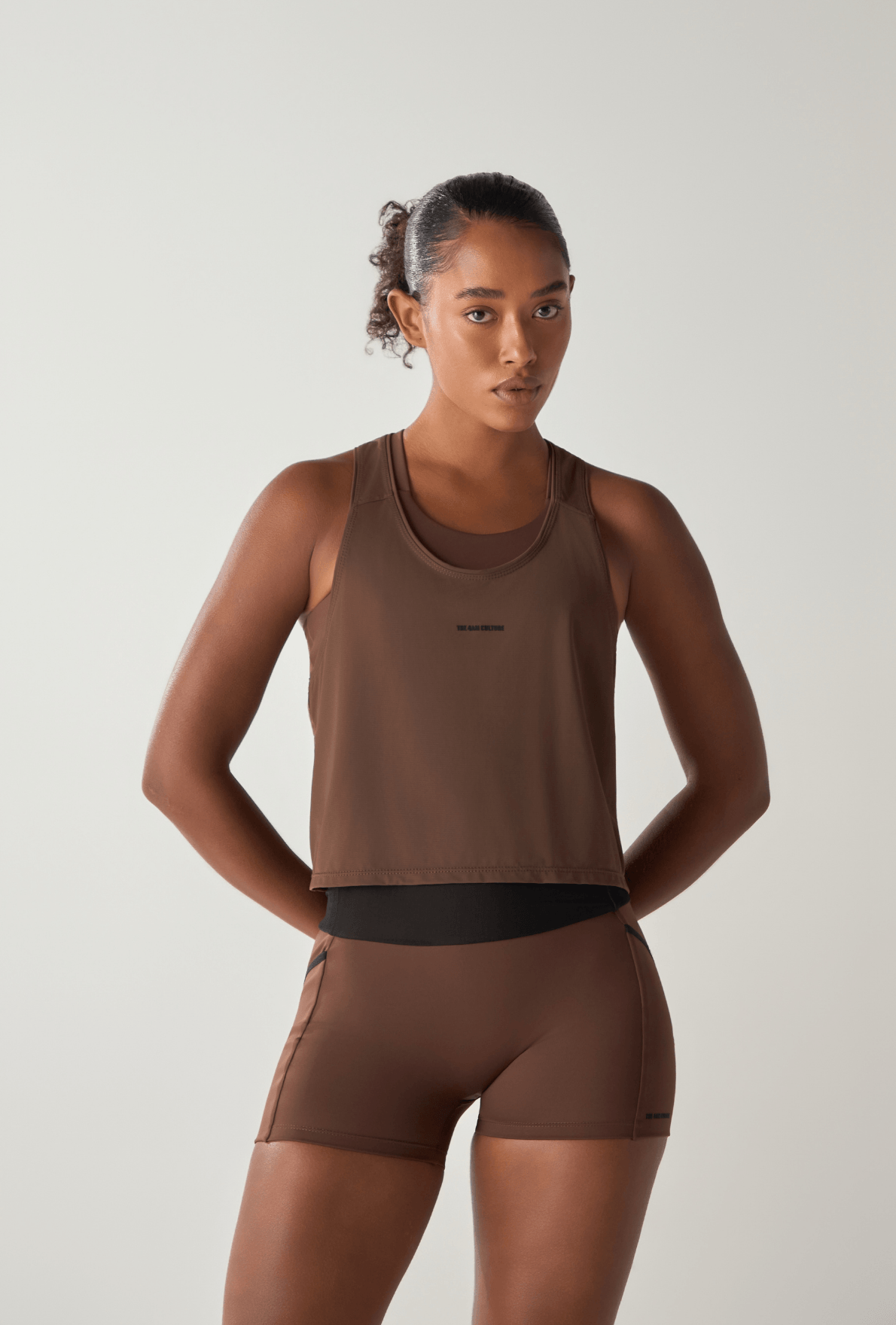 Cropped Trail Umber Brown