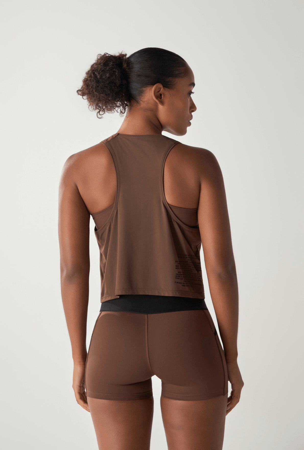 Cropped Trail Umber Brown