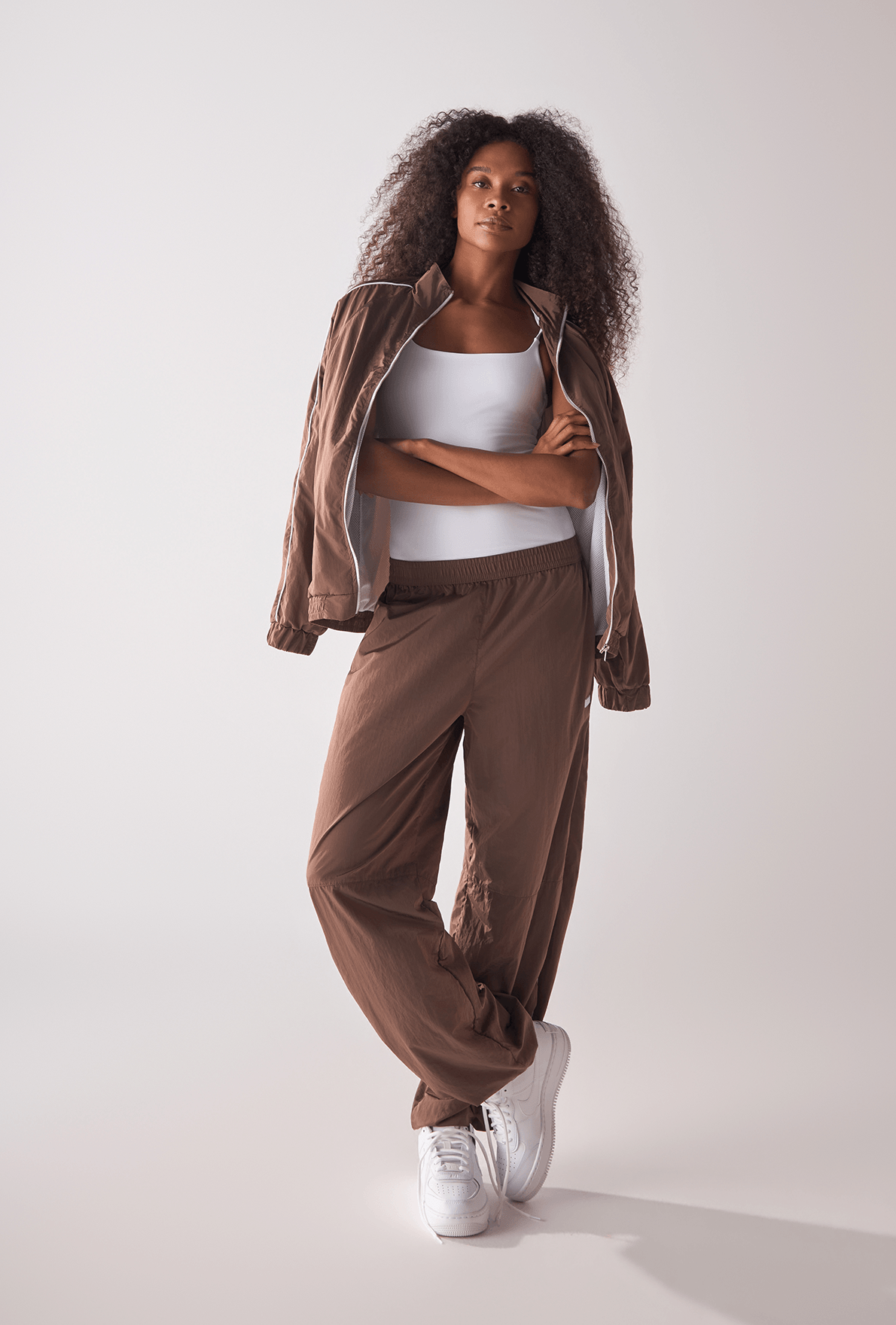 Jaqueta 4Joy Brown Luv