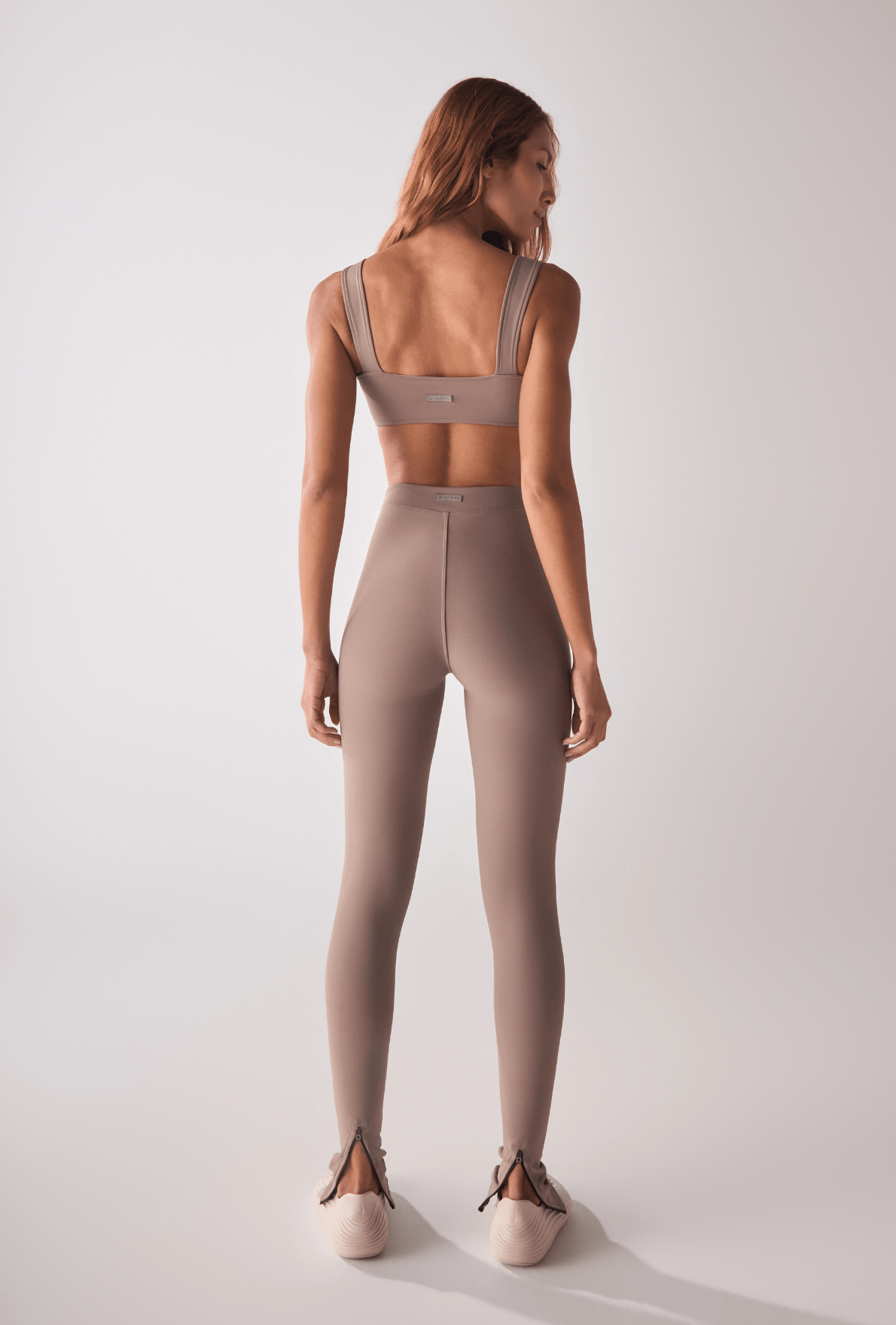 Legging Slide Pump Khaki