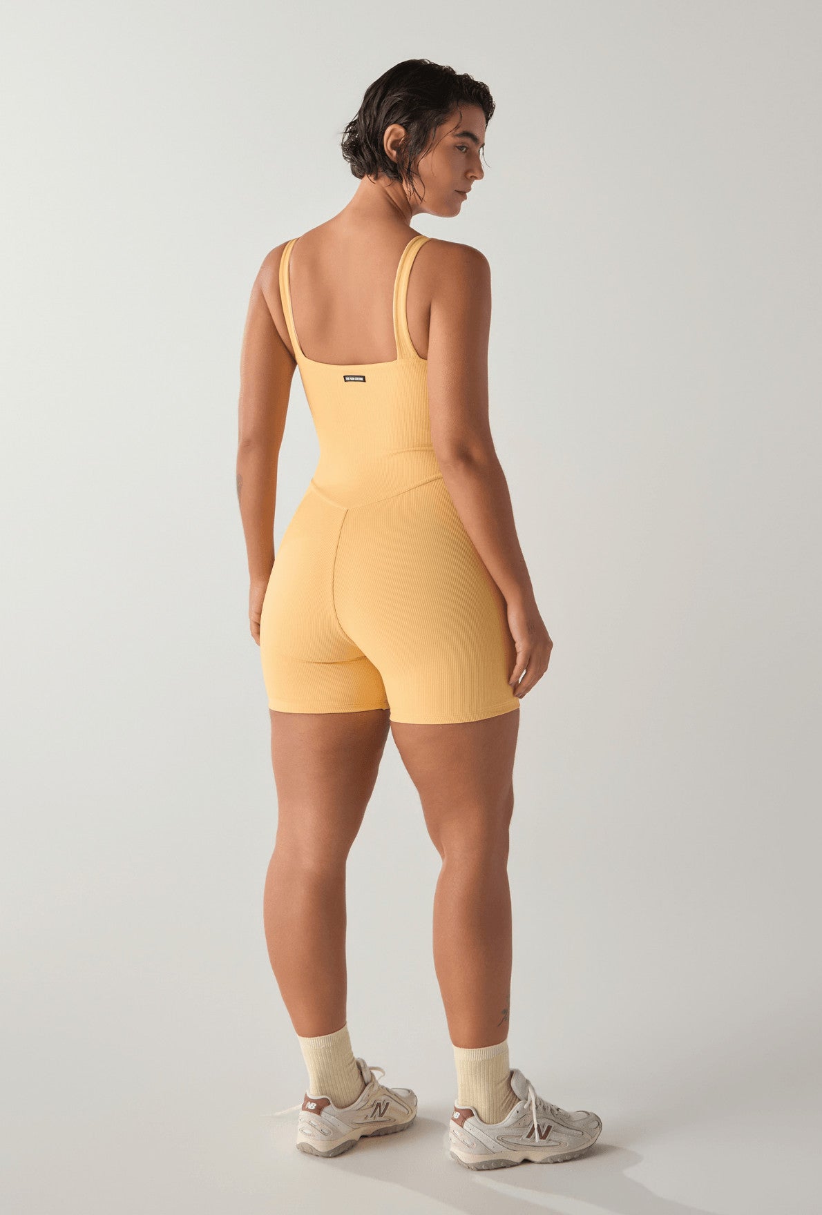 Bodysuit Ribb Banana Milk