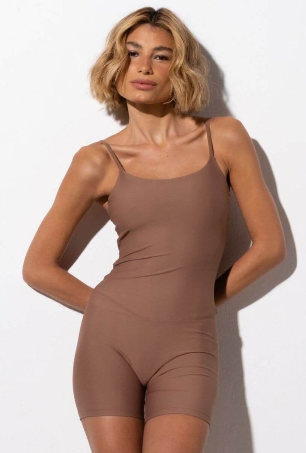 Bodysuit Open Soft Cappuccino