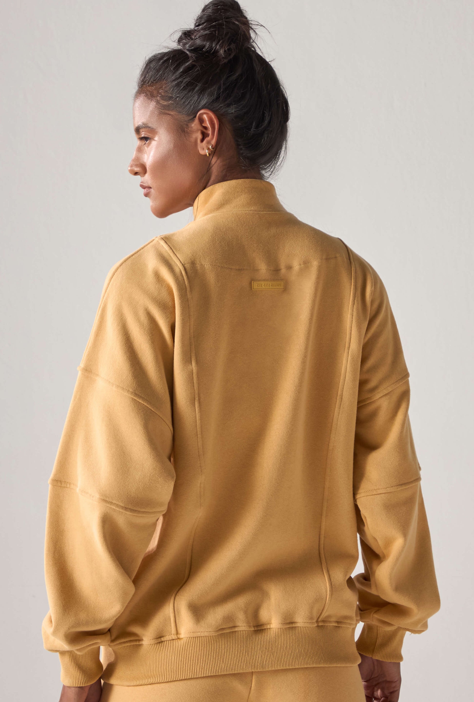 Moletom Zip Mustard