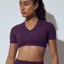 Cropped Adapt Purple Flow