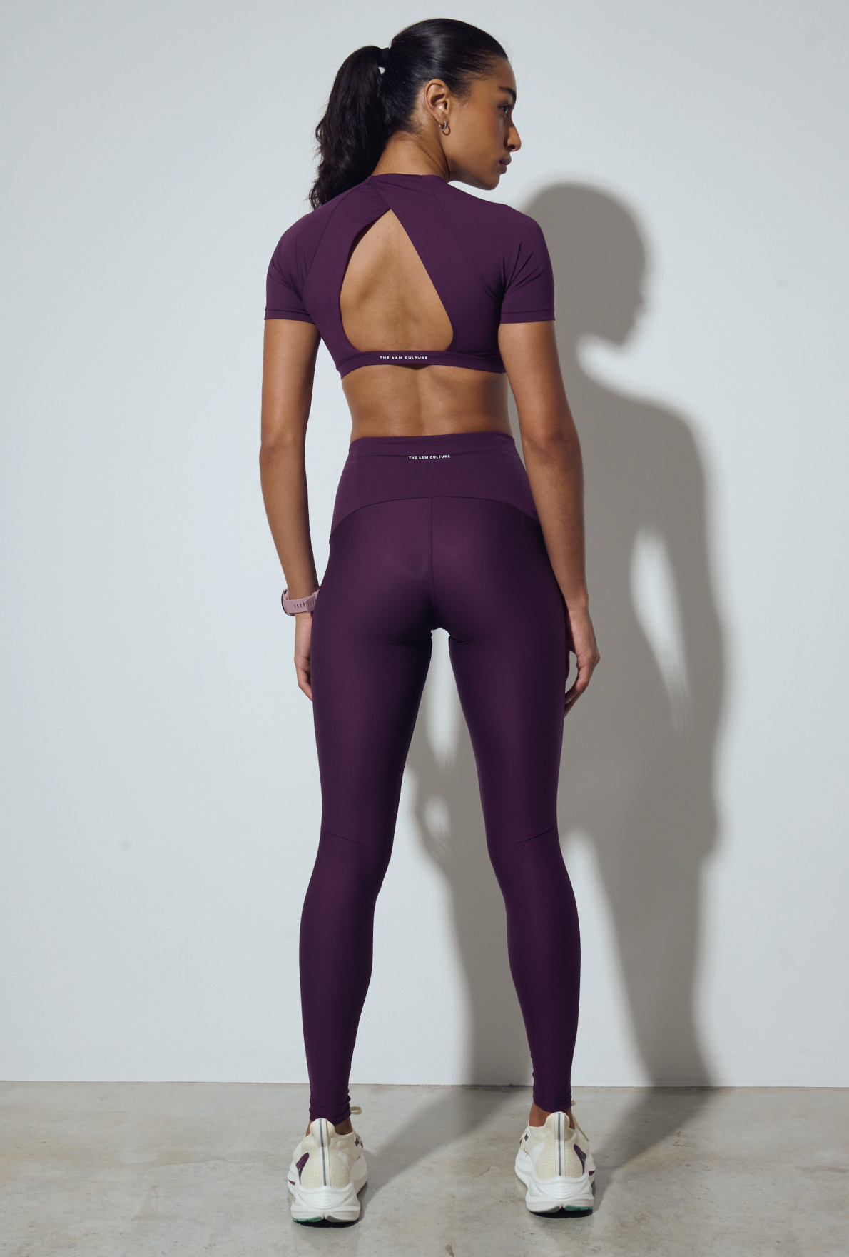 Cropped Adapt Purple Flow