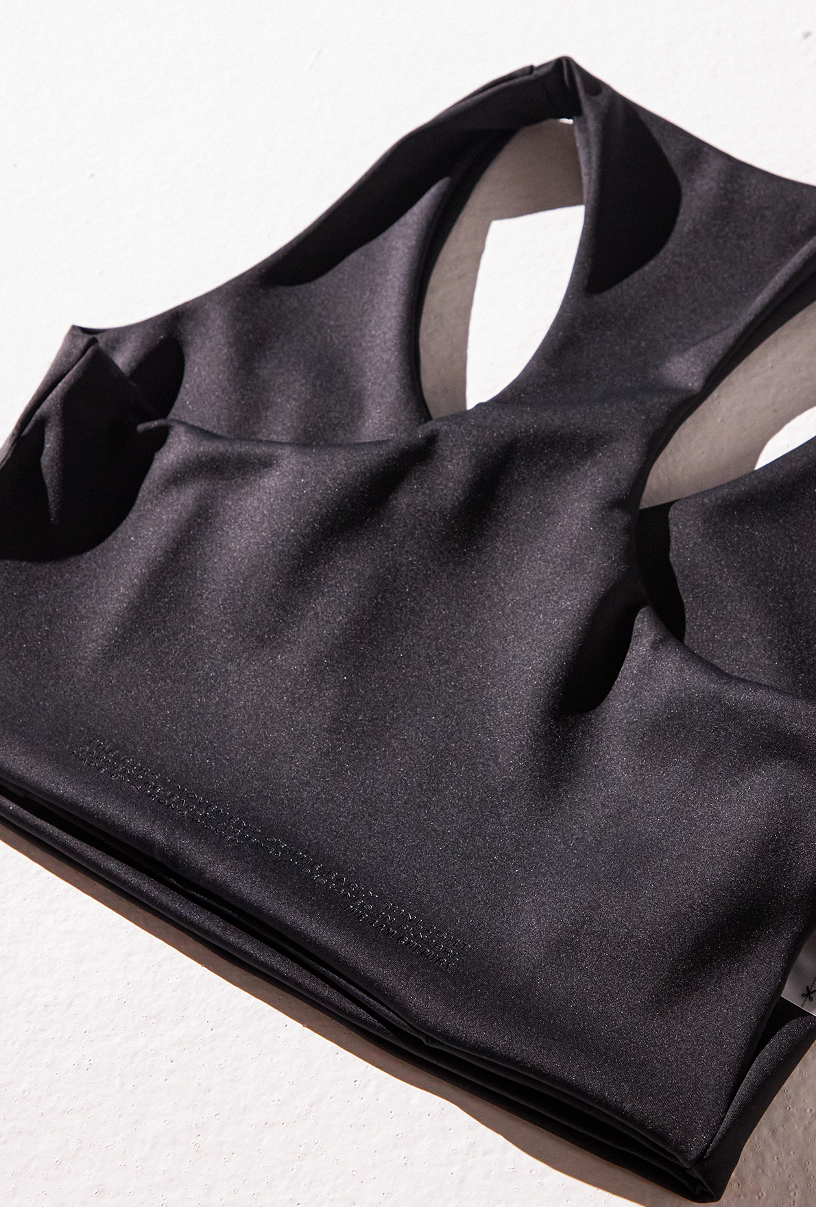 Race Crop Dark Coffee