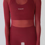 Rash Guard Mesh Merlot