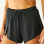 Split Shorts Dark Coffee
