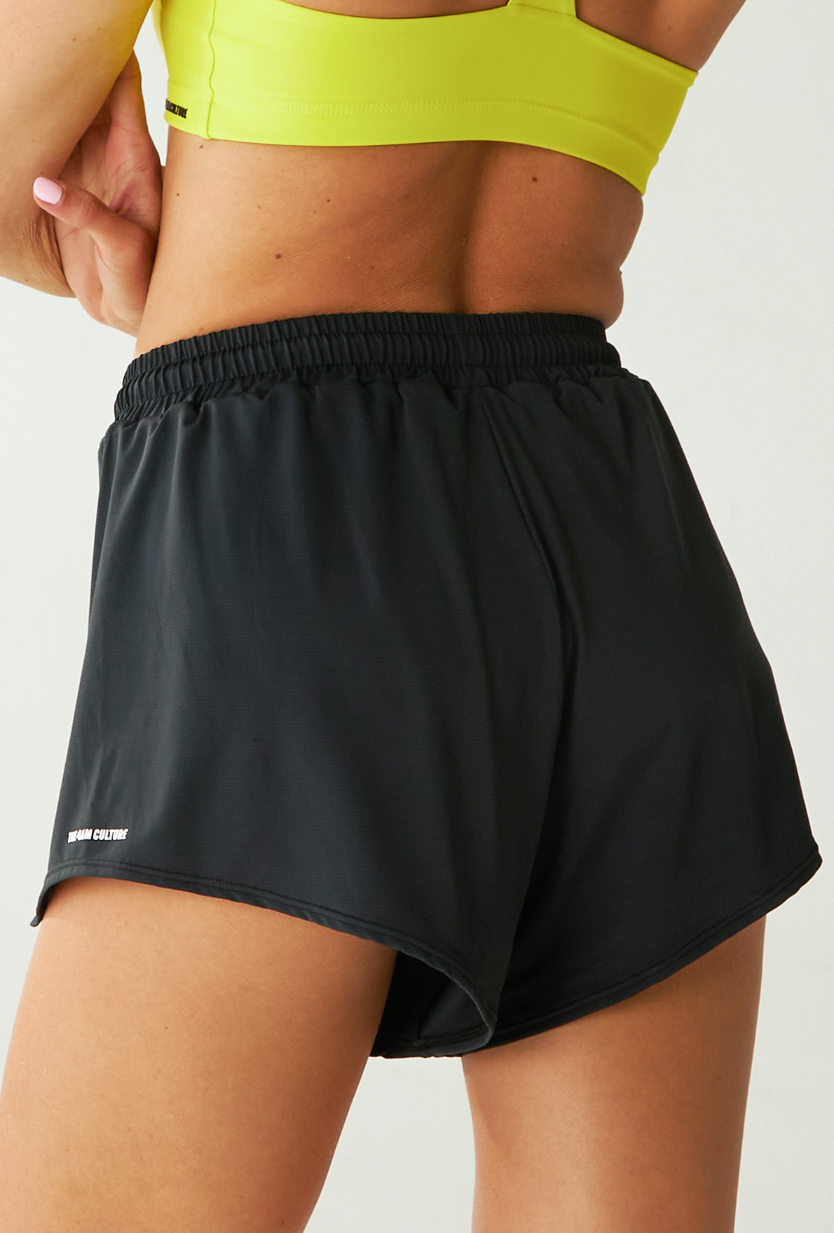 Split Shorts Dark Coffee
