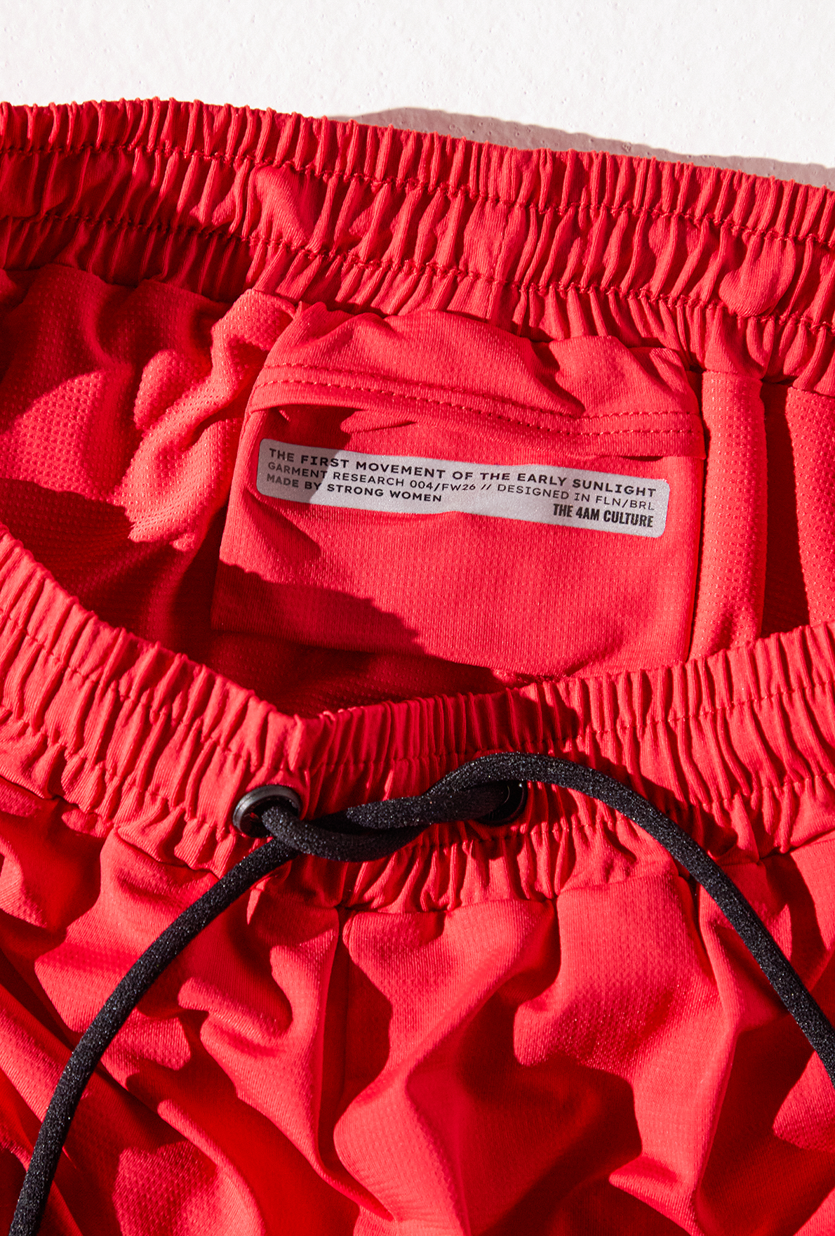 Split Shorts Red Chilli