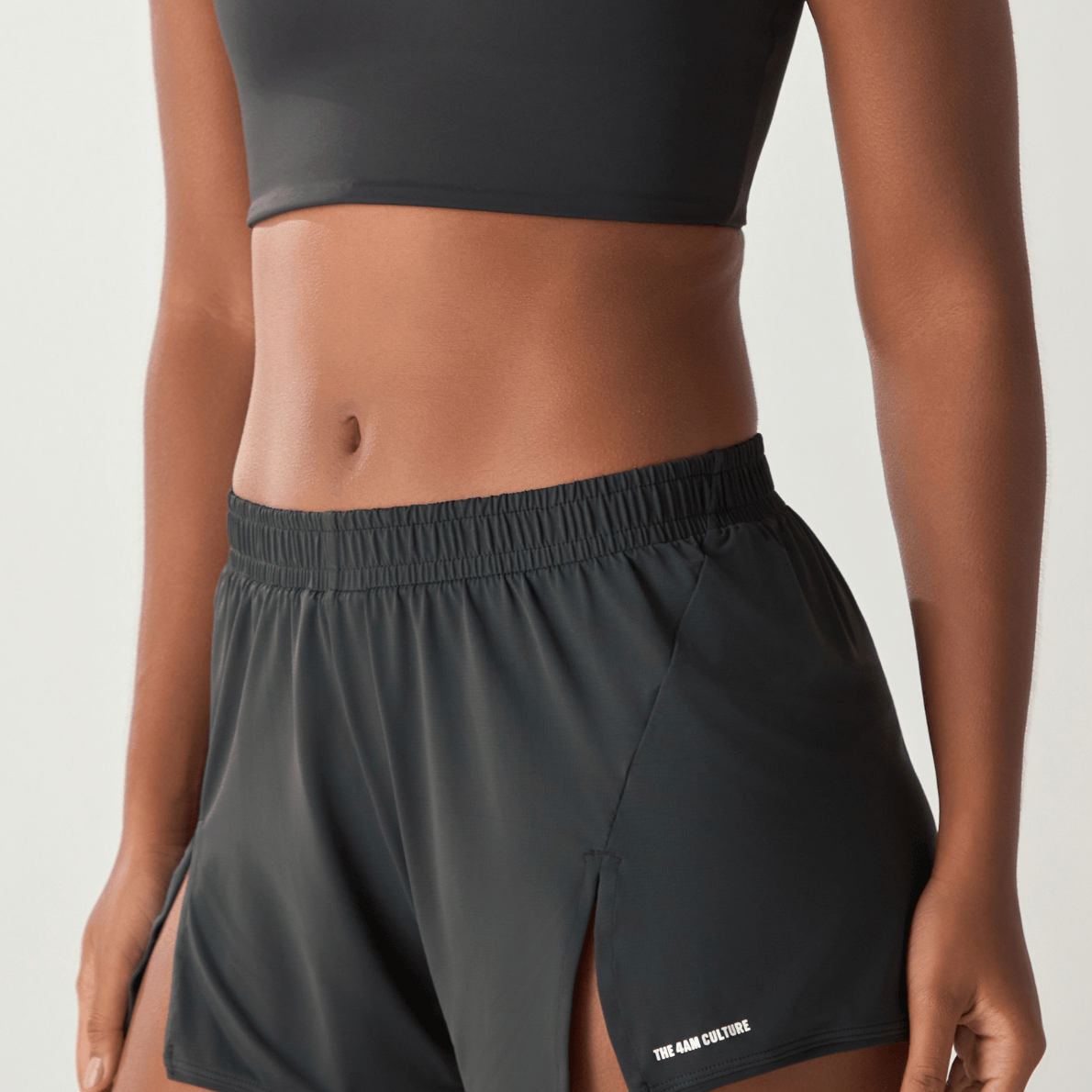 Race Shorts Dark Coffee