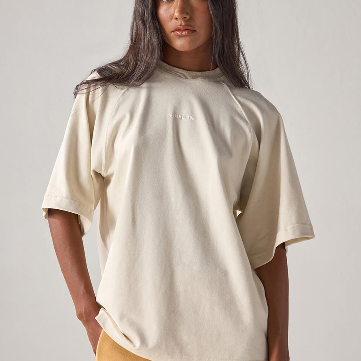 Camiseta Over Culture Alive Off-White