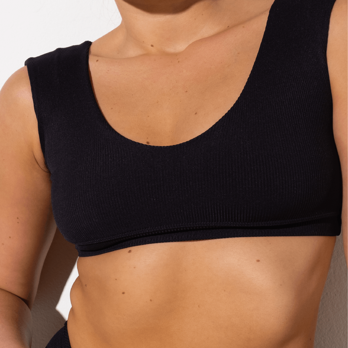 Top Princess Ribb Black Velvet