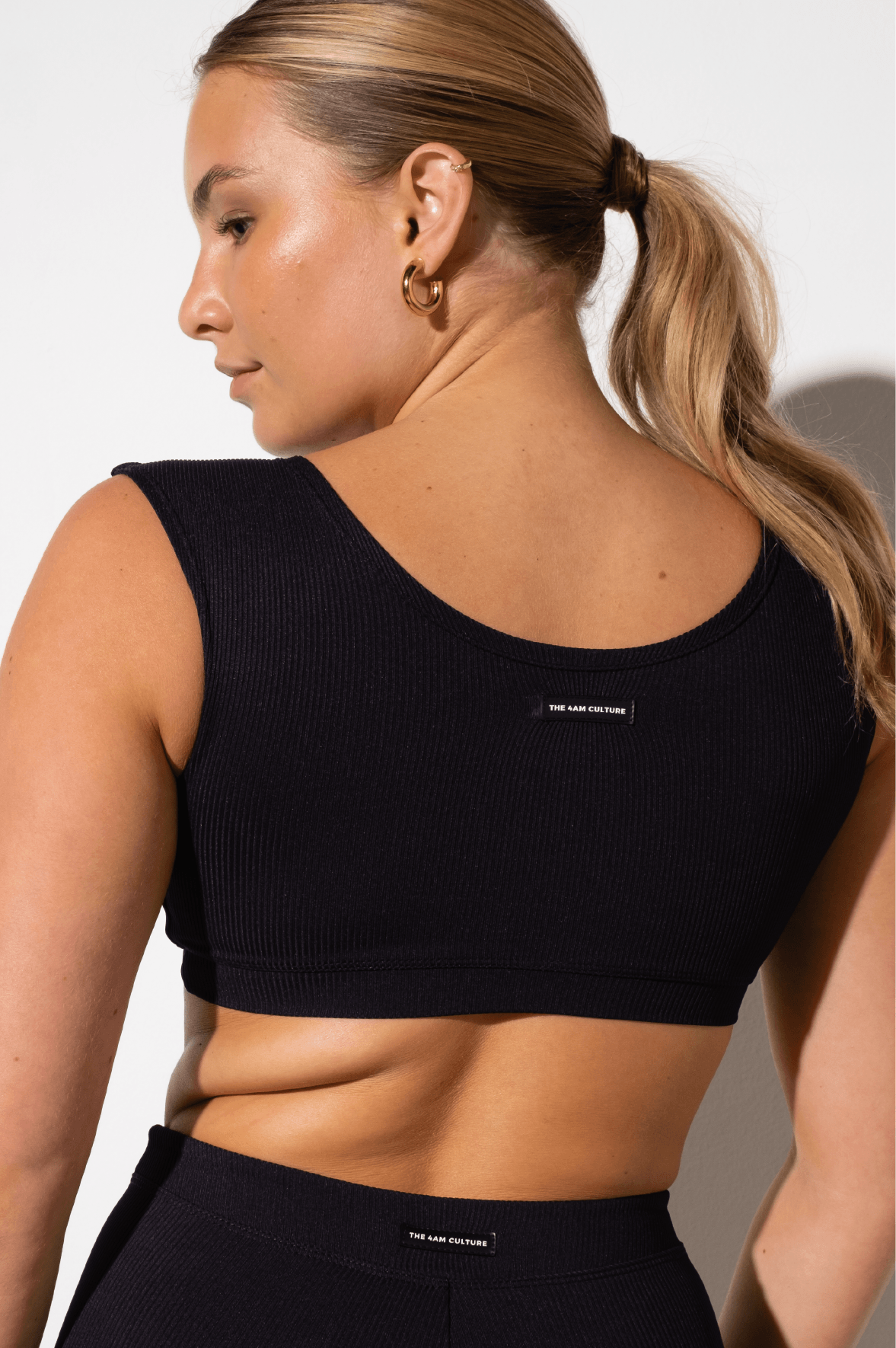 Top Princess Ribb Black Velvet