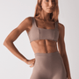 Top New Luxe Pump Khaki