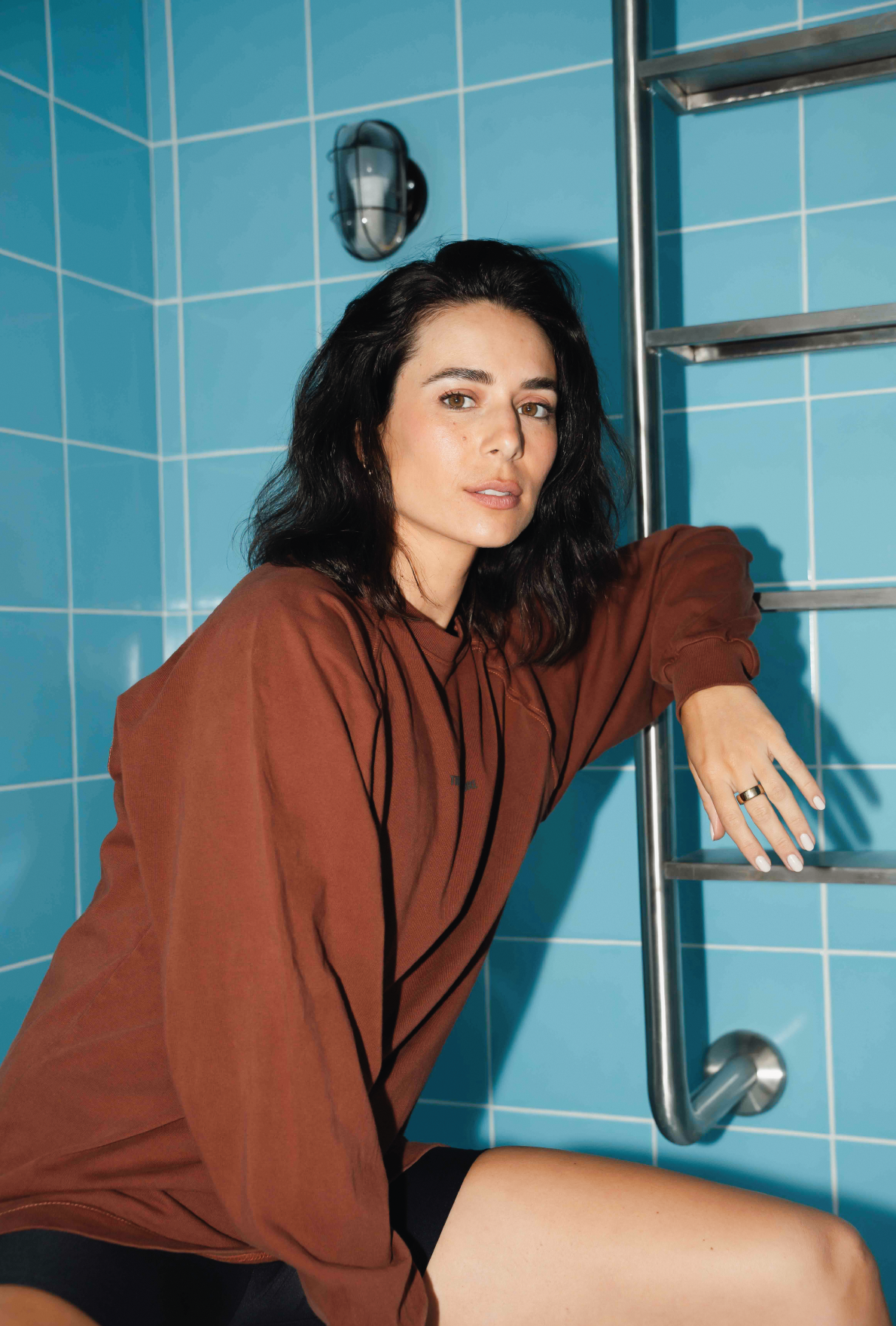 Raglan Long Sleeve Brown Sugar