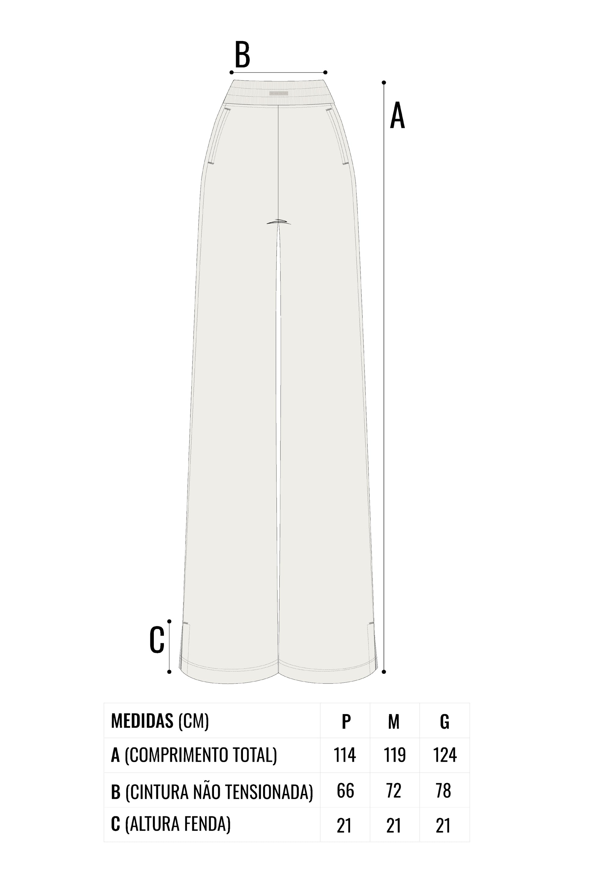 Calça Moletom Wide Mustard