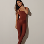 Jumpsuit Move Fresh+ Brown Sugar