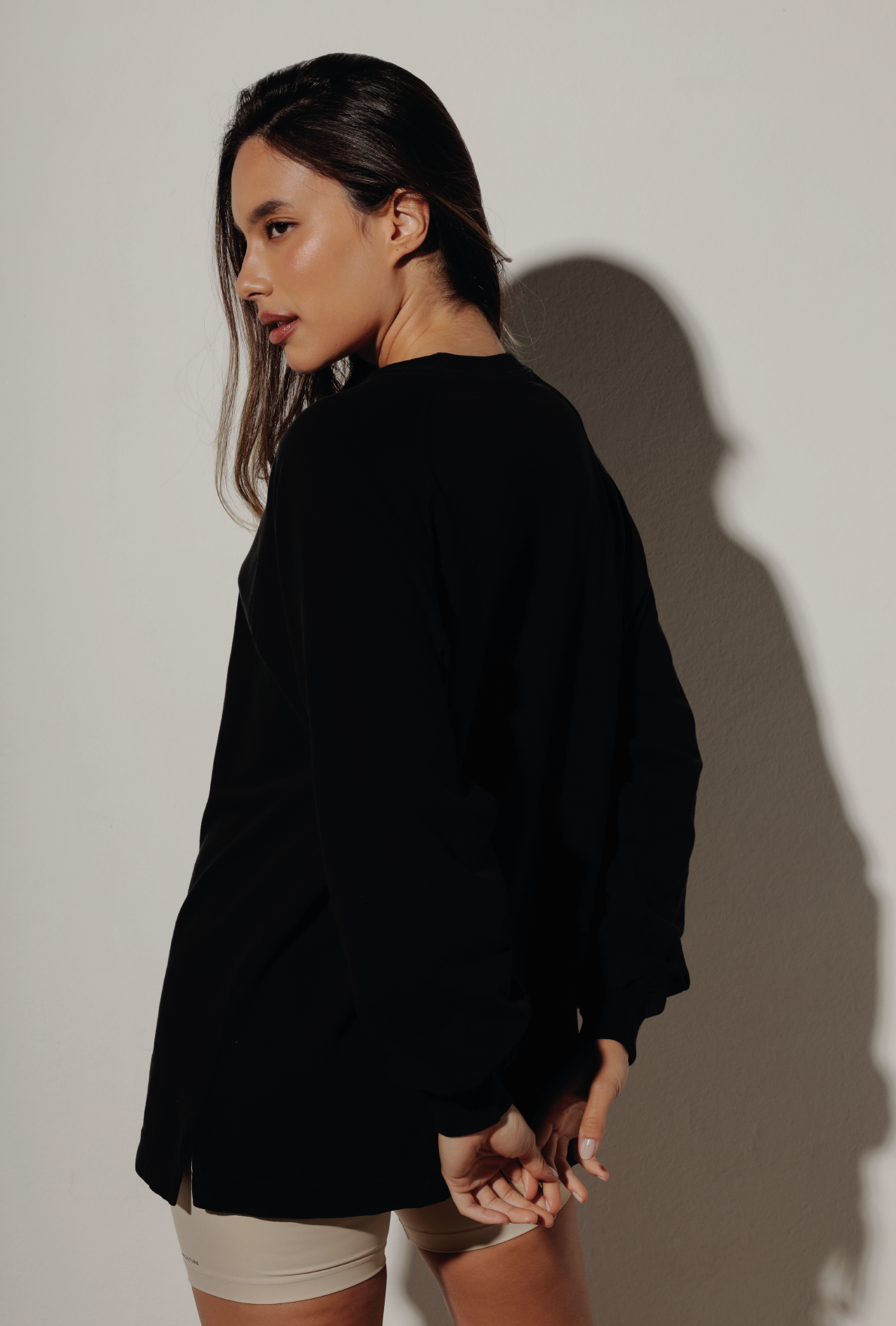Raglan Long Sleeve Dark Coffee